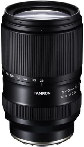 عدسة تامرون 25-200 ملم f/2.8-5.6 Di III VXD G2 | متوافقة مع حزمة Sony E (الإطار الكامل) مع فلتر للأشعة فوق البنفسجية مقاس 67 مم + حقيبة عدسة + حافظة للغطاء + طقم تنظيف + قطعة قماش للتنظيف (6 قطع) in Saudi Arabia
