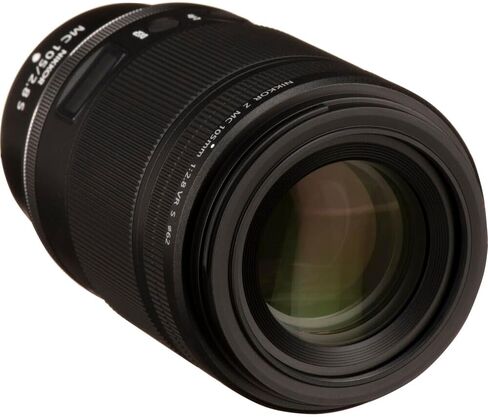 عدسة Nikon NIKKOR Z MC مقاس 105 مم f/2.8 VR S ماكرو بصريات مقربة احترافية لكاميرات Z + حقيبة عدسة + طقم تنظيف + محفظة بطاقة ذاكرة + بطاقة 64 جيجابايت + برامج صور + المزيد in Saudi Arabia