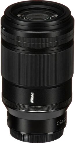 عدسة Nikon NIKKOR Z MC مقاس 105 مم f/2.8 VR S ماكرو بصريات مقربة احترافية لكاميرات Z + حقيبة عدسة + طقم تنظيف + محفظة بطاقة ذاكرة + بطاقة 64 جيجابايت + برامج صور + المزيد in Saudi Arabia