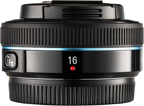Samsung 16mm F/2.4 (Black) Bundle Including: 3 Piece Filter Kit, Cleaning Kit, Hand Strap, Lens Cap Keeper in Saudi Arabia