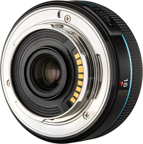 Samsung 16mm F/2.4 (Black) Bundle Including: 3 Piece Filter Kit, Cleaning Kit, Hand Strap, Lens Cap Keeper in Saudi Arabia