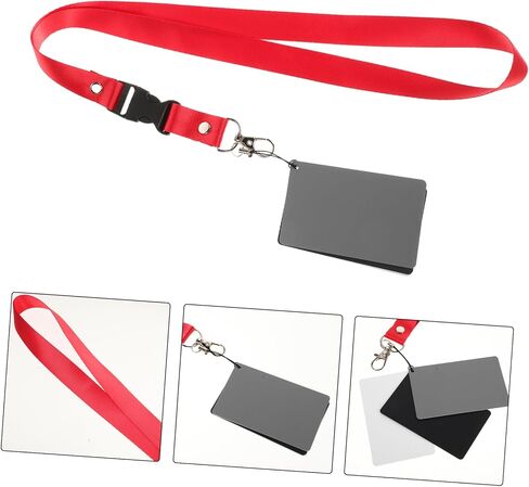 Portable Grey Balance Card Photography Cards with White Grey Shades for Accurate Exposure Measurement for Versatile Shooting Scenarios in Saudi Arabia