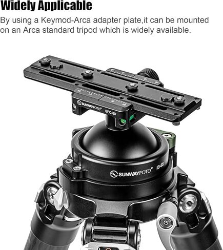 9.45 بوصة Keymod إلى Arca Swiss السكك الحديدية جبل لوحة محول الملحقات ل ترايبود ، 240 مللي متر SKP-240 in Saudi Arabia