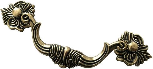 5.75 "CC درج الكفالة سحب قطرة مضمد سحب العتيقة برونزية سوينغ درج مقبض خمر نمط 5 3/4" مراكز in Kuwait