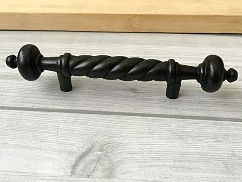 3 "C-C درج سحب مضمد سحب العتيقة الأسود البرونزي مقبض خزانة مقبض نمط خمر 76 ملم مراكز/C-C: 3" (المقبض- L: 5.8 "(147 ملم)/C-C: 3" (76 ملم)) in Kuwait