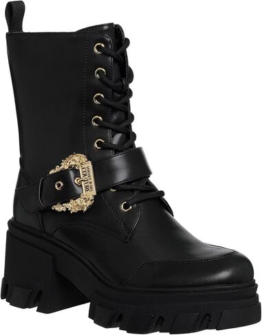 VERSACE JEANS COUTURE women combat boots black in Saudi Arabia