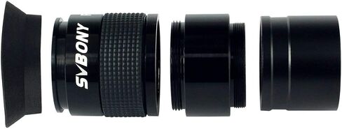 SVBONY SV222 90 Degree Diagonal Mirror, 1.25 Inch Telescope Diagonal with Anti Reflection Coating Metal Bundle with Telescope Eyepiece 40mm 1.25 inches Plossl Lens in Saudi Arabia
