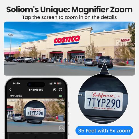 SOLIOM 4K Wireless Outdoor Solar Security Camera System, 2-Cam Kit | No monthly fees with 32GB local storage, radar motion detection, 360° auto tracking, color night vision & 2.4/5GHz WiFi in Saudi Arabia