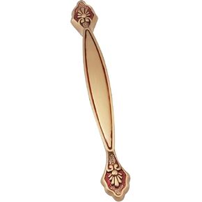 2 Packs Wardrobe Door Handle European Style Solid Brass Casting Cabinet, Drawer, Shoe Cabinet Furniture Handle-16.5CM-Gold(Gold,16.5CM) in Kuwait