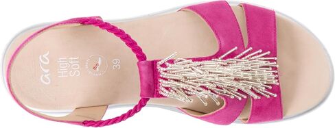 ARA Women's Ankle Strap Sandal, 3.5,3.6,3.7,3.8,3.9,4,4.1,4.2,4.3 M Womens Adult in Saudi Arabia
