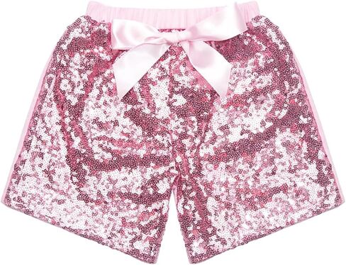 Toddler Baby Girl Sparkle Sequin Bloomers Shorts Kids Girls Cute Summer High Waist Glitter Clubwear Dance Shorts in Saudi Arabia