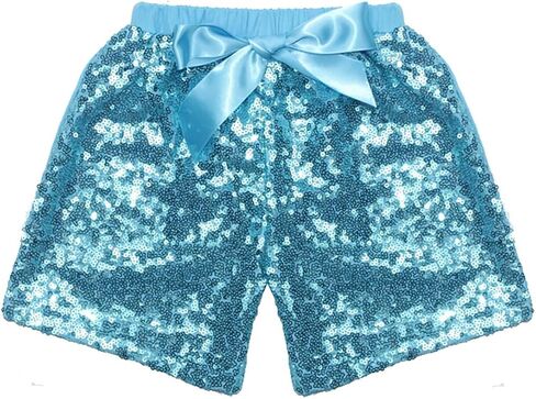 Toddler Baby Girl Sparkle Sequin Bloomers Shorts Kids Girls Cute Summer High Waist Glitter Clubwear Dance Shorts in Saudi Arabia
