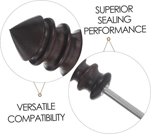 Angoily 4pcs Leather Polishing Tools Double-Ended Sanding Sticks for Leathercraft Woodworking Edge Polishing Tool for DIY Projects in Saudi Arabia