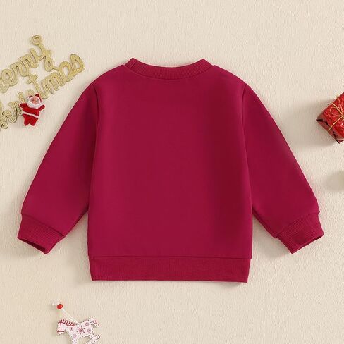 Cousin Crew Shirts Toddler Boys Girls Christmas Sweatshirt Gingerbread Man Print Long Sleeve Crew Neck Pullovers in Saudi Arabia