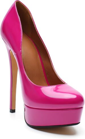 MAIERNISI JESSI Unisex Men's Women's Flatform High Heels Peep Toe Stiletto Pumps in Saudi Arabia