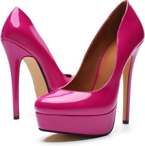 MAIERNISI JESSI Unisex Men's Women's Flatform High Heels Peep Toe Stiletto Pumps in Saudi Arabia