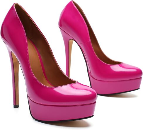 MAIERNISI JESSI Unisex Men's Women's Flatform High Heels Peep Toe Stiletto Pumps in Saudi Arabia