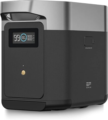 EF ECOFLOW Delta 2 Smart Extra Battery, 1024Wh LiFePO4 Expansion Battery for Power Station DELTA2 in Kuwait