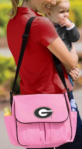 University of Georgia Diaper Bag Official UGA Georgia Bulldogs Shower Gift for Dad or Mom in Saudi Arabia