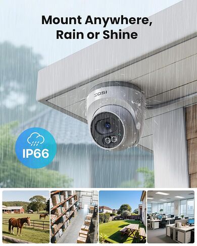 ZOSI C220 8CH 4MP QHD 2.5K PoE Home Security Camera System, 8CH 5MP 3K NVR with 2TB HDD for 24/7 Record, 4 x 4MP(1440p) Dome IP Cameras Outdoor Indoor,Smart AI Human Detection,Two-Way Audio (Renewed) in Saudi Arabia