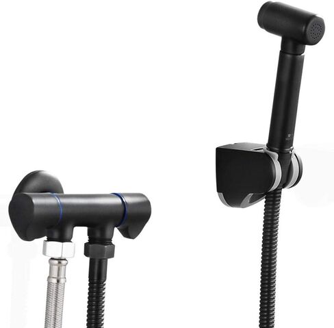 Hand HeldSprayer Kit Cloth Diaper Sprayer Set -ToiletToilet Spray Gun Toilet Flusher Companion Wall Mounted in Kuwait