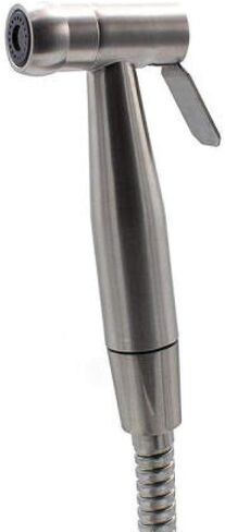 مجموعة أدوات رش المرحاض المحمولة - فوهة معززة من الفولاذ المقاوم للصدأ، مجموعة مسدس رش المرحاض المحمول مثبتة على الحائط in Kuwait