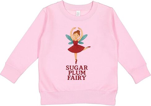 inktastic Sugar Plum Fairy Ballet Dancer Toddler Sweatshirt in Saudi Arabia