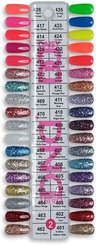 SAMPLE SWATCHES COLOR CHART DND #2 in Saudi Arabia