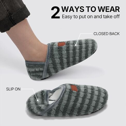 Womens Slipper Socks Indoor Bedroom Travel Neuropathy House Slippers for Woman, Comfy Fuzzy Christmas Gifts for Women Men Mom Elderly Seniors Pantuflas Para Mujer | Comfy Fuzzy Slipper Shoes for Women Men Mom Elderly Seniors, Christmas Gift Ideas, Cozy Ba in Saudi Arabia
