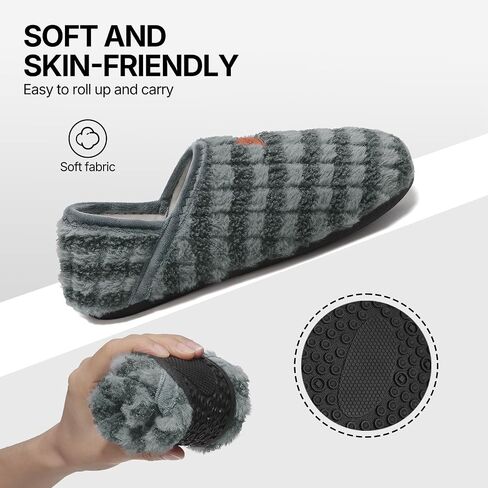 Womens Slipper Socks Indoor Bedroom Travel Neuropathy House Slippers for Woman, Comfy Fuzzy Christmas Gifts for Women Men Mom Elderly Seniors Pantuflas Para Mujer | Comfy Fuzzy Slipper Shoes for Women Men Mom Elderly Seniors, Christmas Gift Ideas, Cozy Ba in Saudi Arabia
