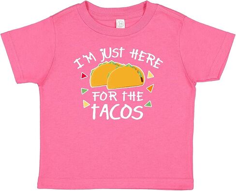 inktastic I'm Just Here for The Tacos Cinco De Mayo Baby T-Shirt in Saudi Arabia