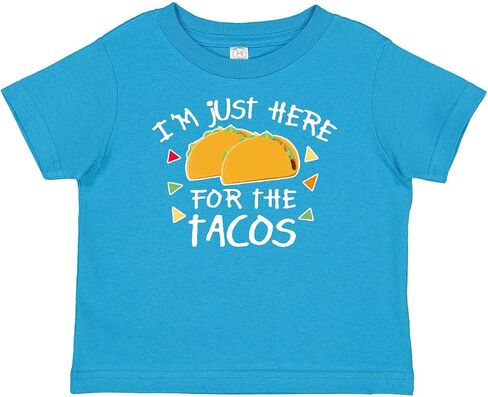 inktastic I'm Just Here for The Tacos Cinco De Mayo Baby T-Shirt in Saudi Arabia