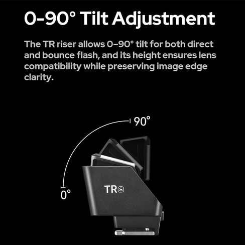 موسع الحذاء الساخن Godox TR-O TTL HSS Hot Shoe Riser لـ Godox iT30 Pro، iT20، iT22 لكاميرا أوليمبوس، تقليل ظل العدسة in Saudi Arabia