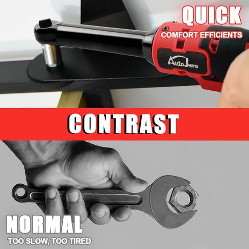 مفتاح ربط سقاطة كهربائي لاسلكي ممتد متوافق مع بطارية ميلووكي M18 محرك 3/8 بوصة 500 دورة في الدقيقة 65 قدمًا رطلًا مجموعة أدوات السقاطة الكهربائية مع محول مقبس 1/4 بوصة، ومقبس 7 قطع وامتداد 3 بوصات in Kuwait