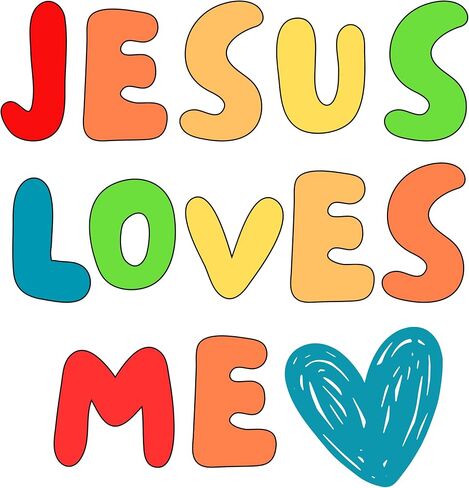 Jesus Loves Me Christian Onesie for Girls Boys - Christmas Gift - Faith Clothes for Christmas Faith Gift in Saudi Arabia