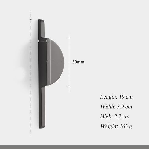 Semicircle Golden Zinc Alloy Handle Cabinet Door Cupboard Drawer Wine Cabinet Wardrobe Door Handle-B(B) in Saudi Arabia
