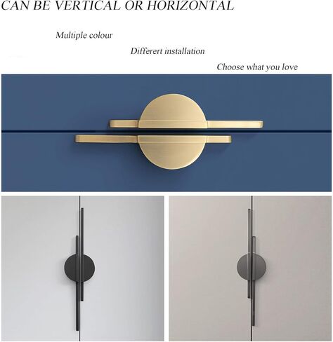 Semicircle Golden Zinc Alloy Handle Cabinet Door Cupboard Drawer Wine Cabinet Wardrobe Door Handle-B(B) in Saudi Arabia
