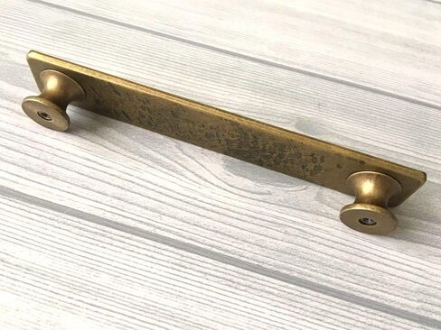 4.75" C-C Antique Gold Bronze Cabinet Handle Drawer Pull Dresser Handle Vintage Look Retro Kitchen Door Hardware 4 3/4" 120 mm Centers in Saudi Arabia