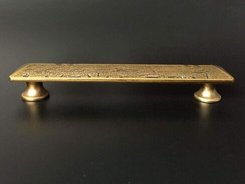 4.75" C-C Antique Gold Bronze Cabinet Handle Drawer Pull Dresser Handle Vintage Look Retro Kitchen Door Hardware 4 3/4" 120 mm Centers in Saudi Arabia