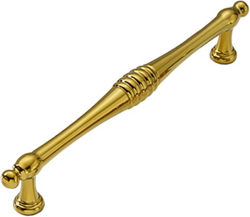 Gold Cabinet Door Pulls Pack of 2 Creative European Style Furniture Pulls Suitable for Shoe Cabinets, Cabinets, Drawers-25CM-Gold(15.9CM) in Saudi Arabia