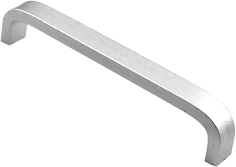 2Individual Cabinet Door Handle Drawer Handle for Closet Door Furniture Handle Silver Aluminum Alloy-Hole distance128mm(Hole distance128mm) in Saudi Arabia