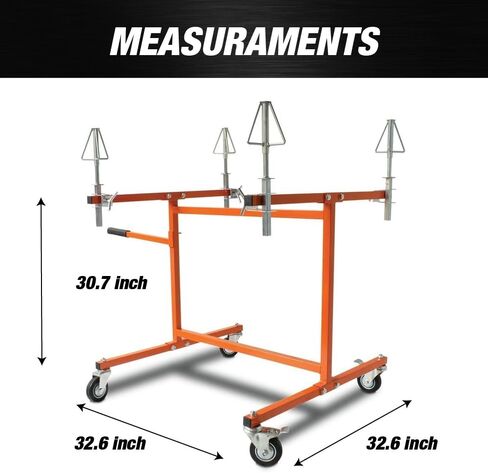 Mobile Wheel Panel Paint Stand, Wheel Rim Painting Stand (4566) - Wheel Paint Stand Rack, Wheel Rim Painting Stand, Painting Rack Stand, Paint Stand Auto Body. Automotive Paint Stand, Auto Body Stand in Saudi Arabia