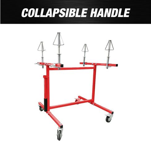 Mobile Wheel Panel Paint Stand, Wheel Rim Painting Stand (4566) - Wheel Paint Stand Rack, Wheel Rim Painting Stand, Painting Rack Stand, Paint Stand Auto Body. Automotive Paint Stand, Auto Body Stand in Saudi Arabia