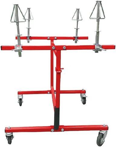 Mobile Wheel Panel Paint Stand, Wheel Rim Painting Stand (4566) - Wheel Paint Stand Rack, Wheel Rim Painting Stand, Painting Rack Stand, Paint Stand Auto Body. Automotive Paint Stand, Auto Body Stand in Saudi Arabia