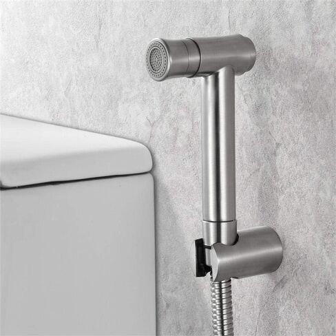 HandheldSprayer Kit - Stainless Steel Toilet Companion Spray Gun Set Wall Mounted in Kuwait
