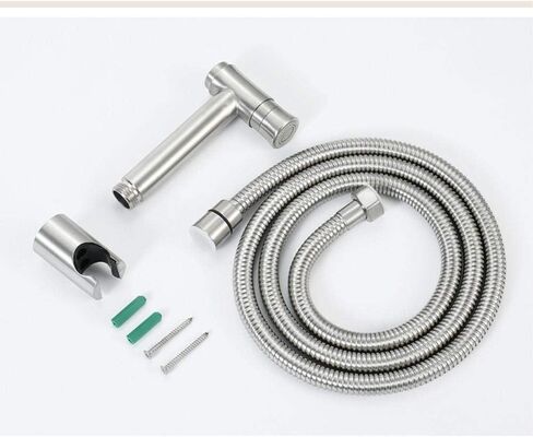 HandheldSprayer Kit - Stainless Steel Toilet Companion Spray Gun Set Wall Mounted in Kuwait