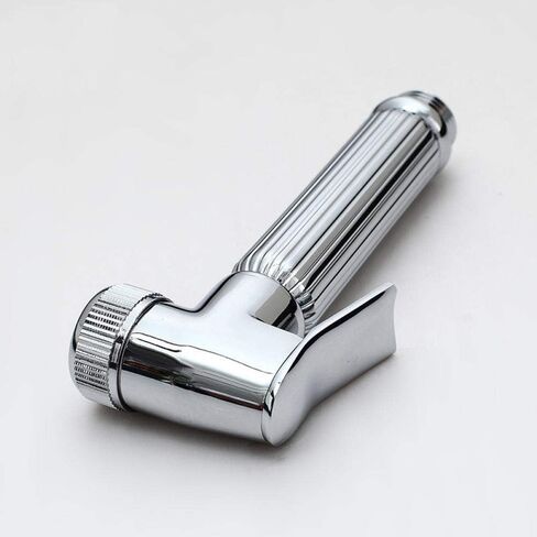 Bathroom Shower Water Spray Head with Handle - All Copper Women's wash Spray Gun Hand-held pressurized Water Outlet Universal Bathroom Toilet Single Cold-A Wall Mounted in Kuwait