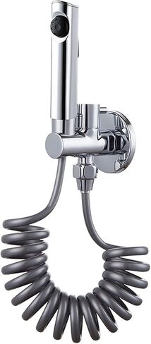 بخاخ محمول للحمام في المرحاض، بخاخ محمول للمرحاض، رشاش حفاضات قماشي للأطفال، صنبور محمول مع خرطوم، للغسيل الأنثوي، غسيل الحيوانات الأليفة، سهل التركيب in Kuwait