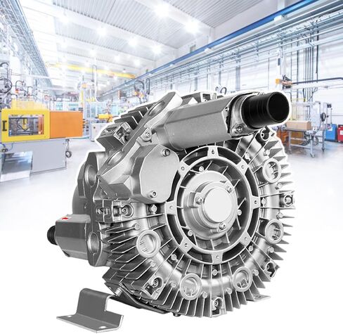 Industrial & Pond Vortex Blower,Suction & Exhaust,Precision Aluminum Rotors,Copper Motor with Noise Reduction Professional Dustproof Cooling (380v/850w) in Saudi Arabia