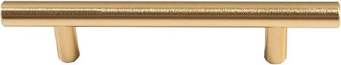 Two Packs Cabinet Handle Drawer Handle Aluminum Alloy Furniture Handle with Screws Not Easy to Rust-Hole distance192Mm-gold(Hole distance128Mm) in Saudi Arabia
